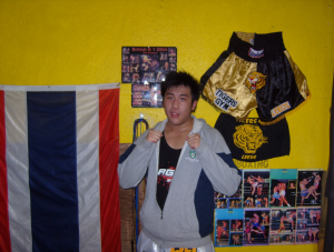 Jacki Chu in other words Leeds University thai boxing ambassador after that Lumpini fighter